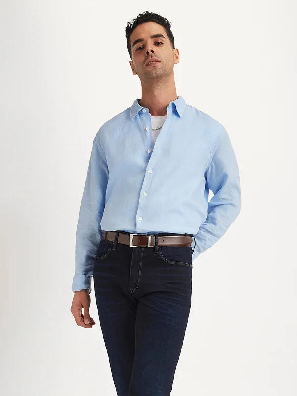 Men's Solid Slim Fit Shirt